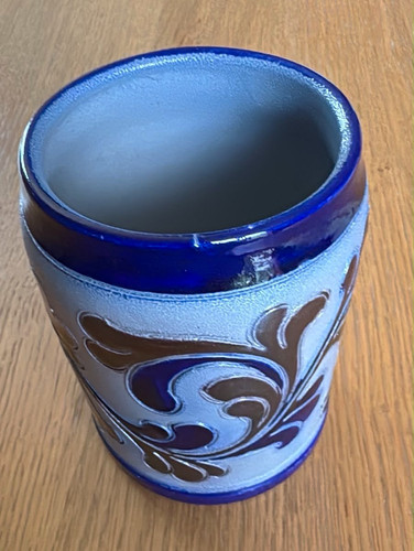 Handarbeit keramik bierkrug - handarbeit,