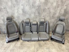 VW Passat 3C B6 Originale Vollleder Sitzausstattung Grau mit Türverkleidungen