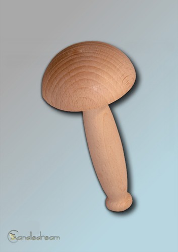 Stopfpilz aus holz - stopfpilz, stopfpils