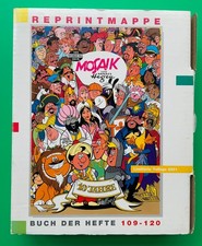 WIPA Mosaik Digedags Reprintmappe 10 Hefte 109 - 120 mit Umkarton