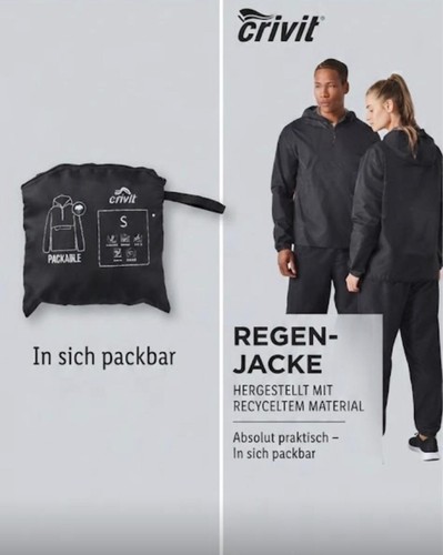 Crivit herren regenjacke - crivit,