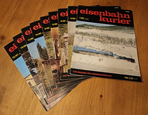 Eisenbahn kurier hefte aus - kurier,,