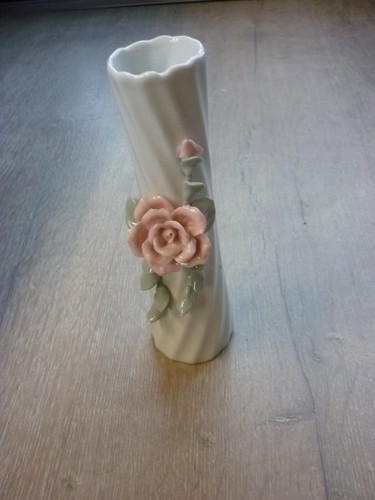 Keramik blumenvase weiß - blumenvase,