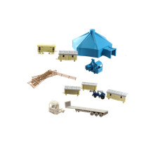 Spur N Zirkus Komplettset blau