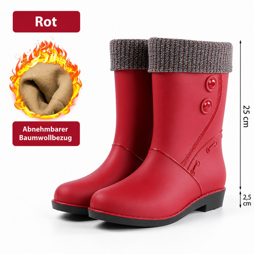Damen gummistiefel mit - gummistiefel,
