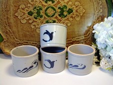 4 x alter kleiner Keramik