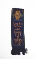 Altes Lesezeichen Jahresschau Deutscher Arbeit Dresden 1928 Kugelhaus