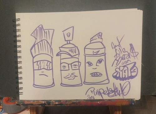 Acryl sprühdosen graffiti - acryl,