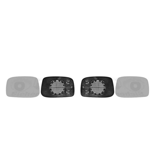 Spiegelglas außenspiegel set - spiegelglas,