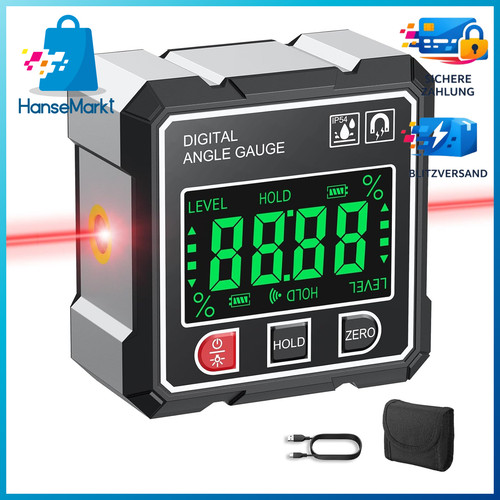 Digitaler winkelmesser - digitaler,