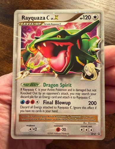 Pokemon rayquaza x - c, lv.x