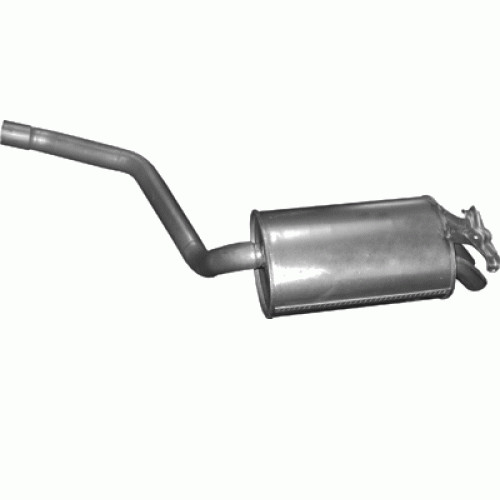 Endtopf auspuff für mercedes - für,