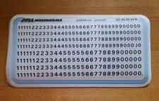 Mecanorma - Rubbelzahlen -