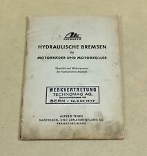 ATE hydraulische Bremsen für Motorräder Motorroller , Reparatur, Bremszylinder