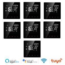 Smart WiFi Thermostate Elektrische Wasser/Kessel Fußbodenheizung 230v Schwarz