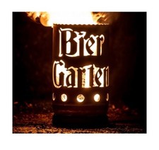 Feuertonne Biergarten Feuerstelle Feuersäule Feuerschale Grillfeuer