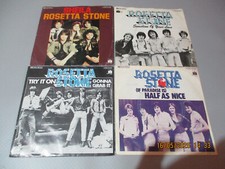 7" Single Vinyl Sammlung 4x Rosetta Stone