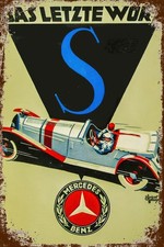 Blechschild MERCEDES BENZ 30 x