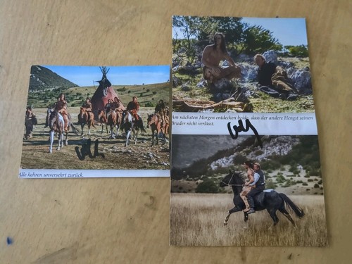 Unikat autogramm winnetou - unikat.,