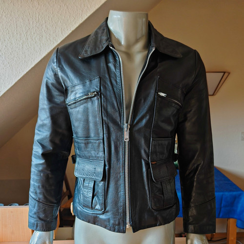 Vintage echtleder jacke - vintage,