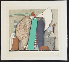 Karl Korab Farblithographie