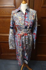 0039 Italy Kleid Bluse Gr. M