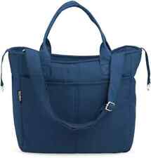 Leclerc Wickeltasche Kinderwagen Zubehör Baby Tasche mit Wickelunterlage Blau