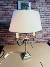 Lampe Silber Leuchter