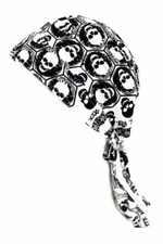 Totenkopf Piraten Kopftuch Bandana Bikertuch Skull Biker Motorrad Chopper