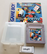 Micro Machines für GameBoy mit Anleitung