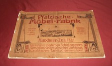 Pfälzische Möbel-Fabrik antiker Möbelkatalog. Schlafzimmer, Betten. 