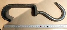 #2 Alter, sehr großer FLEISCHERHAKEN SCHLACHTER/METZGER ROHRBAHNHAKEN++33 cm