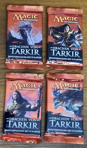 Magic mtg 4 booster drachen - mtg:,