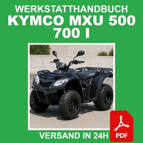 Werkstatthandbuch kymco mxu - werkstatthandbuch,