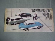 Wartburg 1000 Sonder Typen VEB Automobilwerk Eisenach DDR 60er Jahre