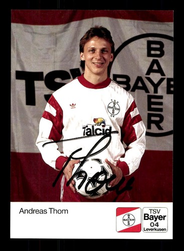 Andreas thom autogrammkarte - andreas,