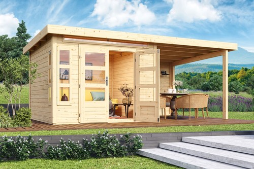 Gartenhaus holz 28mm - holz,