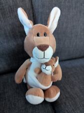 Ferrero Kinder Stofftier Känguru mit Baby ca. 24cm, Stofftier, Plüschtier 