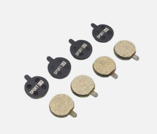 4 Paar Zoom Fahrrad Bremsklötze Scheibenbremse Beläge 18,5mm Disc Pad