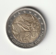 Sondermünze Italien | 2 Euro | 2005 | Costituzione Europea | zirkuliert