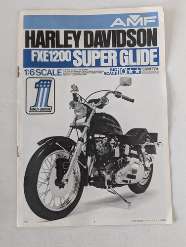Tamiya harley davidson fxe - davidson,