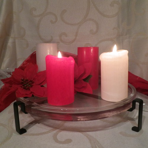 Partylite pillar kerzenschale - partylite, pillar-kerzenschale