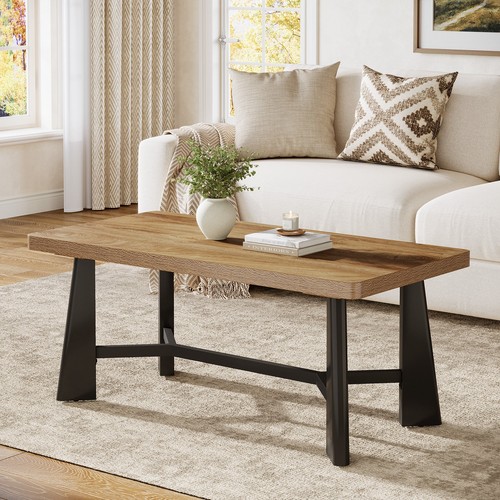 Tribesigns couchtisch 120 - 120, ×