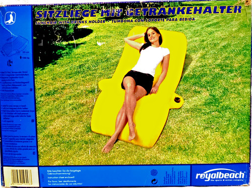 Royalbeach badeinsel sitzliege - royalbeach,