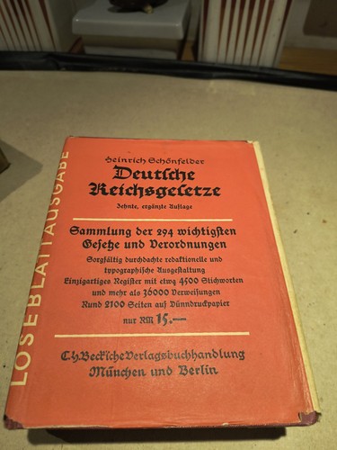 Deutsche reichsgesetze - deutsche, 10