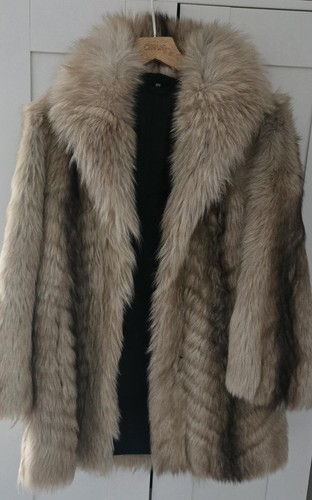 Echter fuchspelz mantel damen - echter,