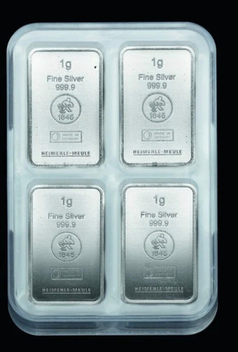 Silberbarren 1 gramm - silberbarren,