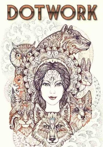 Dotwork tattoo vorlagen - vorlagen, buch