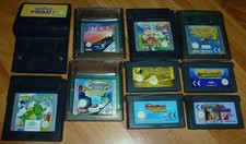 10x Nintendo Gameboy Spiele - Möglicherweise defekt