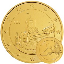 2 Euro Münze Deutschland 2022
